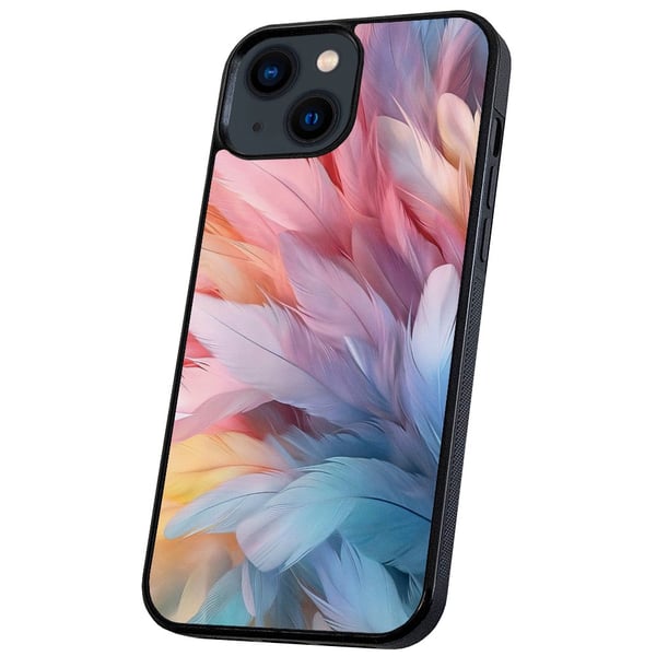 iPhone 14/15 Plus - Cover/Mobilcover Feathers
