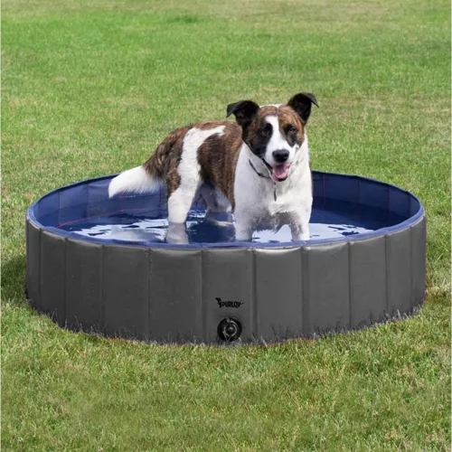 Hundpool Hopfällbar - 120x30cm