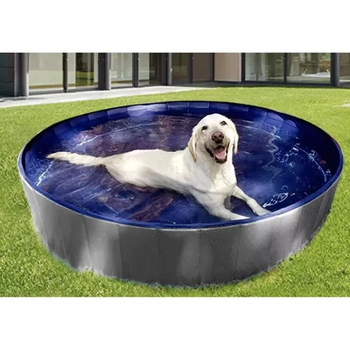 Hundpool Hopfällbar - 160x30cm