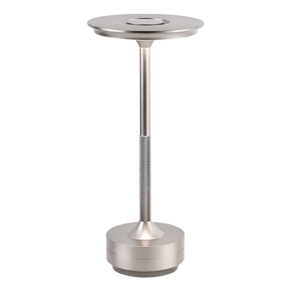Langaton Pöytävalaisin - LED-lamppu - 1-Pack Silver