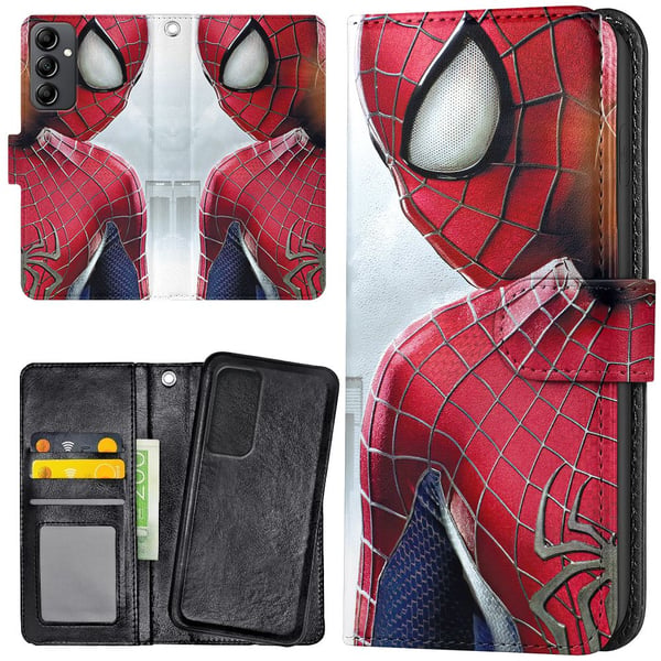 Samsung Galaxy S23 FE - Lompakkokotelo/Kuoret Spiderman