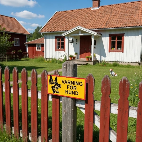 Koira Kyltti / Varoituskyltti Koira – Kyltti