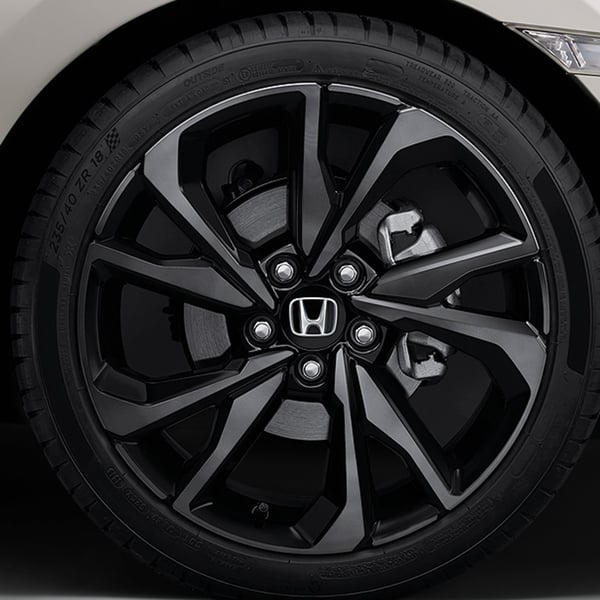 Honda Keskimerkki Auto - 4-Kpl - 69mm - Svart