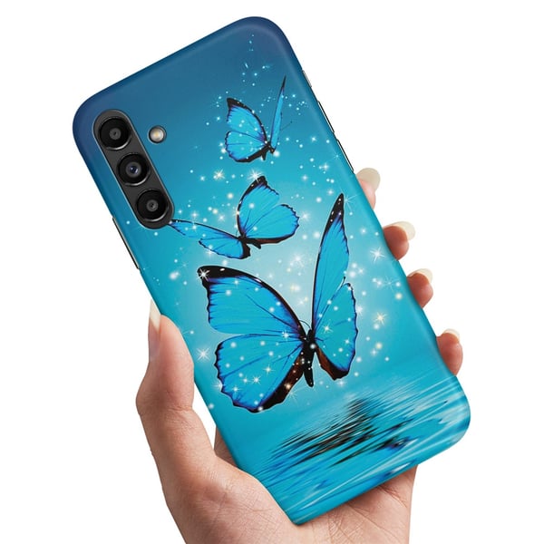 Deksel / Mobildeksel til Samsung Galaxy A55 5G - Glitrende Sommerfugler