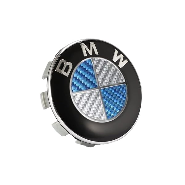 BMW Keskimerkki Auto - 4-Kpl - 68mm - Carbon