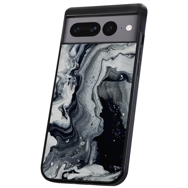 Google Pixel 8A - Cover/Mobilcover Malet Kunst