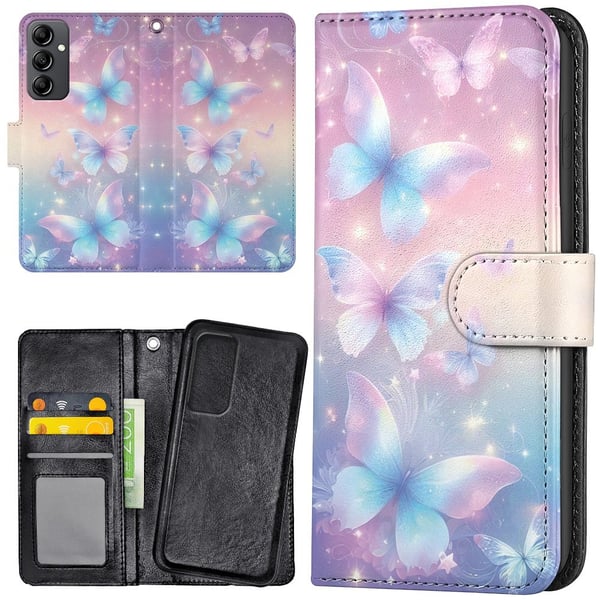 Samsung Galaxy A15 - Lommebok Deksel Butterflies