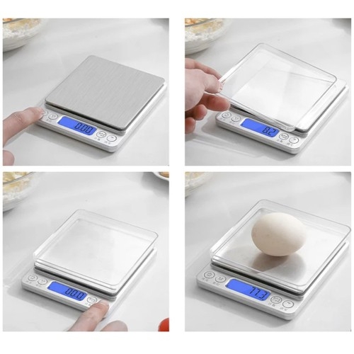Køkkenvægt / Digital Vægt - 0,1g-2kg