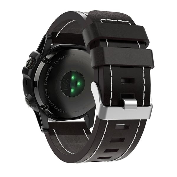 Garmin Lærreim / Armbånd - 26mm - Fenix 3 HR