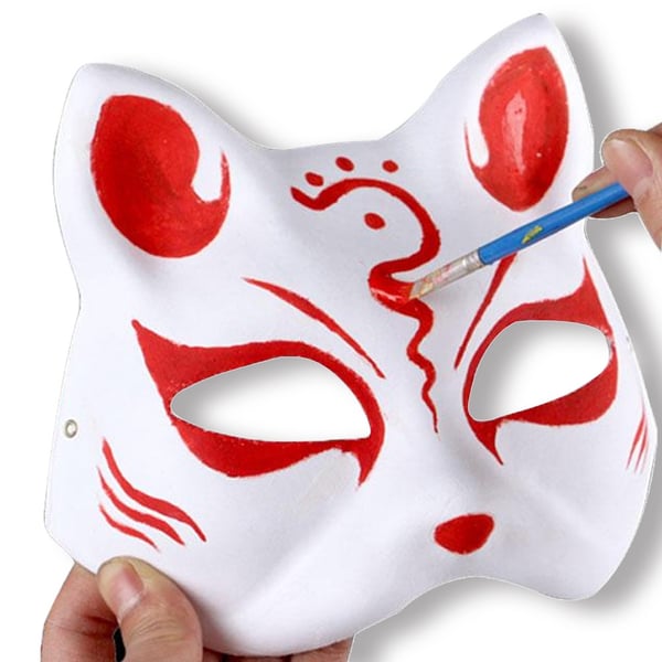 DIY Kattemaske / Therian Maske - 10 stk