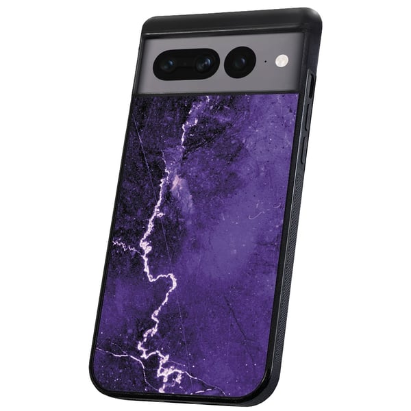 Google Pixel 9/9 Pro - Cover/Mobilcover Marmor