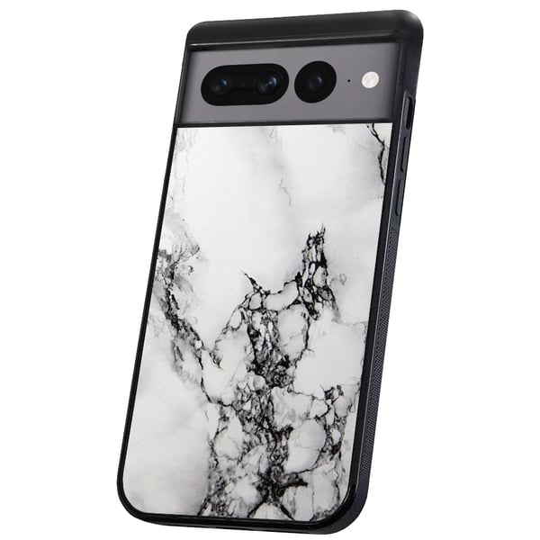 Google Pixel 9/9 Pro - Cover/Mobilcover Marmor