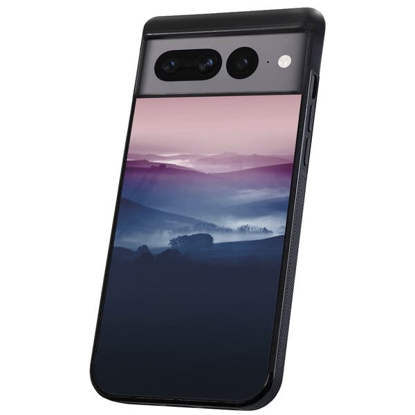 Google Pixel 9/9 Pro - Cover/Mobilcover Farverige Dale