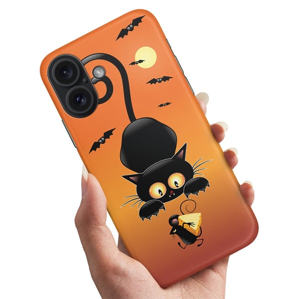 Cover / Mobilcover til iPhone 16 - Kat og Mus