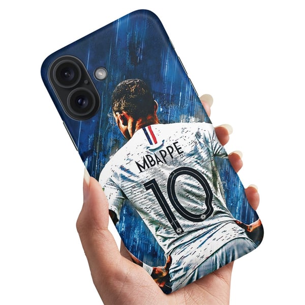 Cover / Mobilcover til iPhone 16 - Mbappe