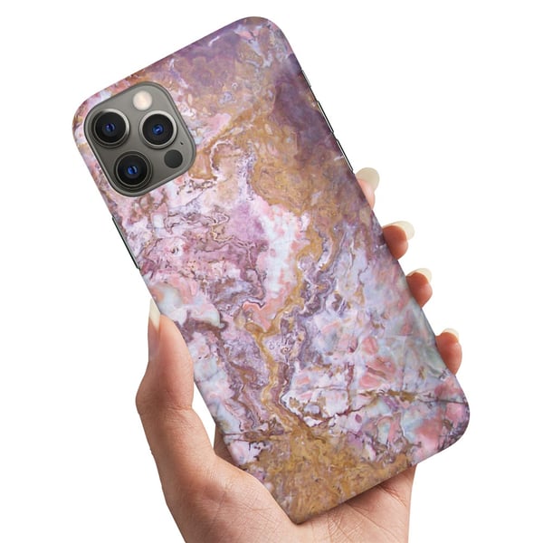 Cover / Mobilcover til iPhone 16 Pro - Marmor