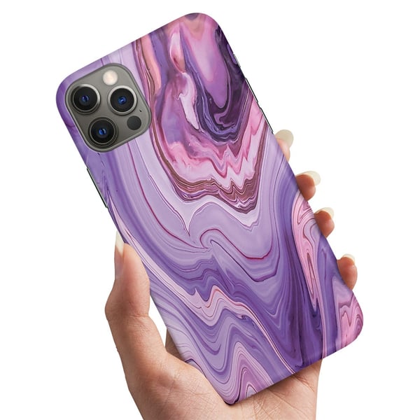 Cover / Mobilcover til iPhone 16 Pro - Marmor