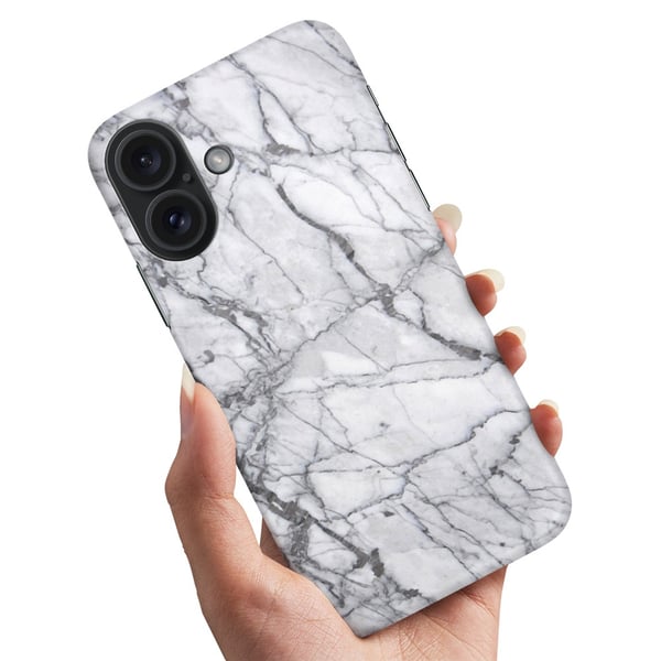 Kuoret / Suojakuoret iPhone 16 Plus - Marmori