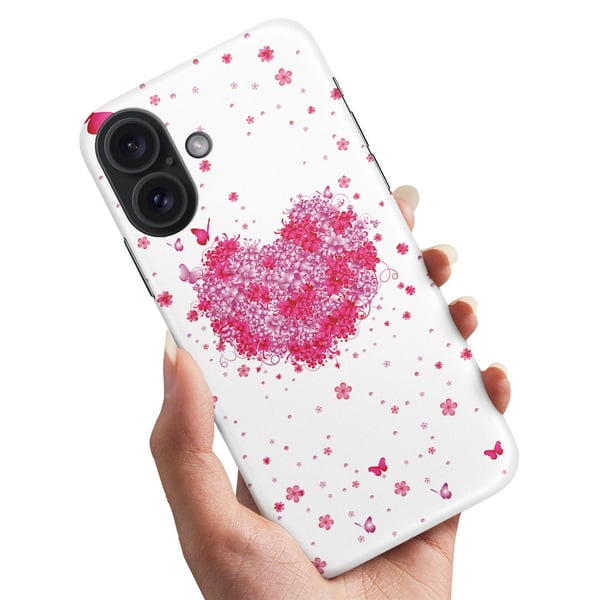 Kuoret / Suojakuoret iPhone 16 Plus - Kukan Sydän