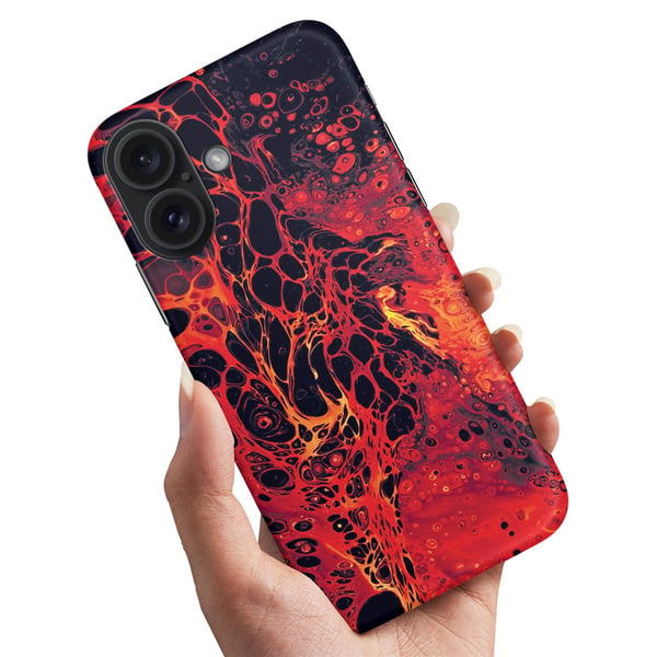 Skal / Mobilskal till iPhone 16 Plus - Marmor