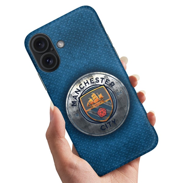 Cover / Mobilcover til iPhone 16 Plus - Manchester City