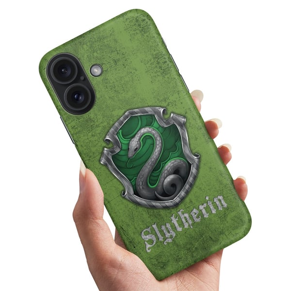 Cover / Mobilcover til iPhone 16 Plus - Harry Potter Slytherin
