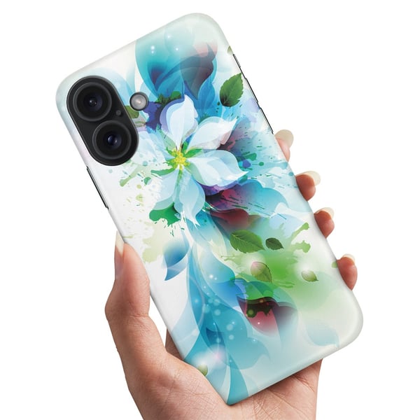 Skal / Mobilskal till iPhone 16 Plus - Blomma