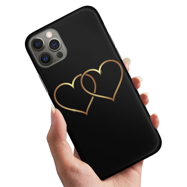 Kuoret / Suojakuoret iPhone 16 Pro Max - Double Hearts