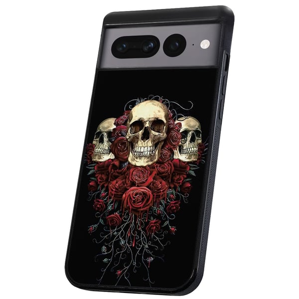 Google Pixel 9 Pro XL - Cover/Mobilcover Skulls