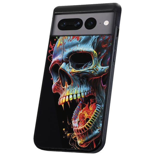 Google Pixel 9 Pro XL - Cover/Mobilcover Skull