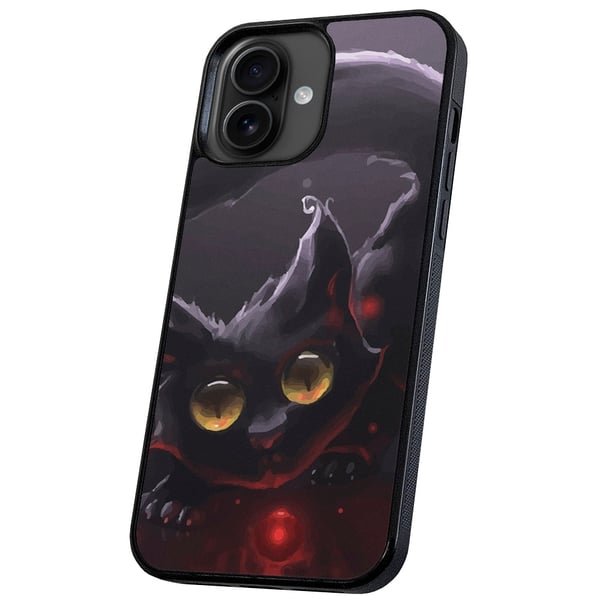 iPhone 16 - Kuoret/Suojakuori Musta Kissa
