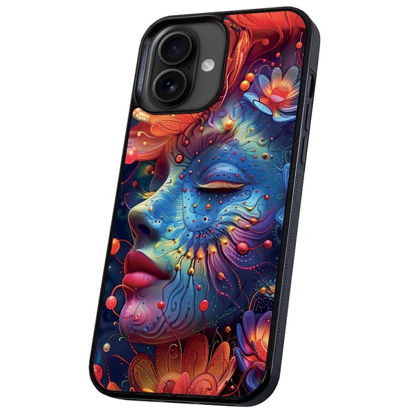 iPhone 16 - Cover/Mobilcover Psychedelic