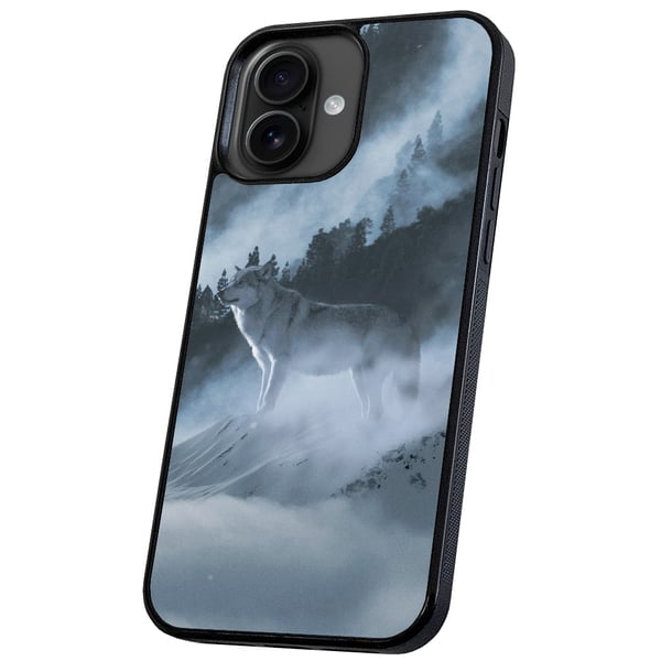 iPhone 16 Plus - Cover/Mobilcover Arctic Wolf