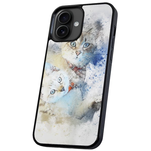 iPhone 16 Plus - Skal/Mobilskal Katter