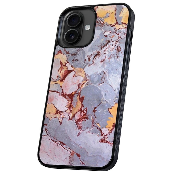 iPhone 16 Plus - Kuoret/Suojakuori Marmori