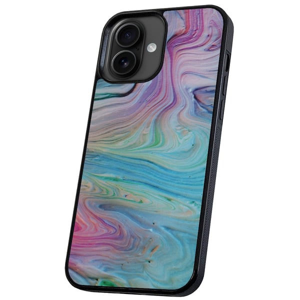 iPhone 16 Plus - Cover/Mobilcover Maling Mønster