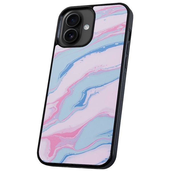 iPhone 16 Plus - Cover/Mobilcover Marmor