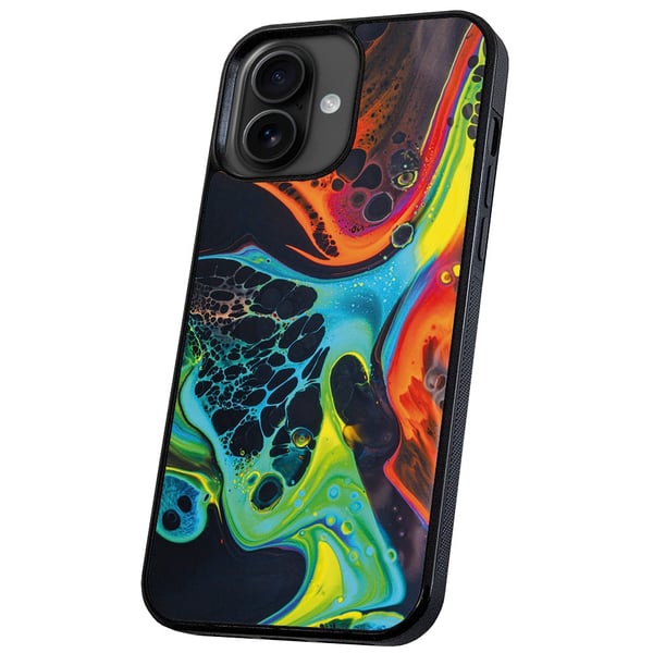 iPhone 16 Plus - Cover/Mobilcover Marmor
