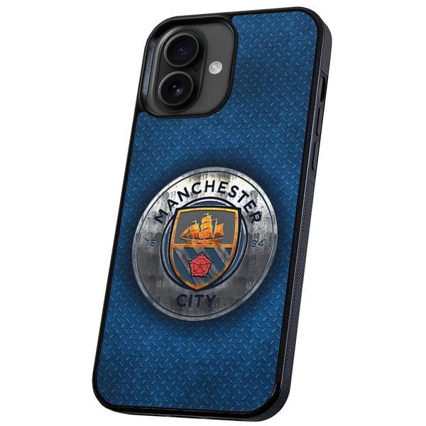 iPhone 16 Plus - Cover/Mobilcover Manchester City