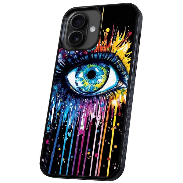 iPhone 16 Plus - Cover/Mobilcover Rindende Øje