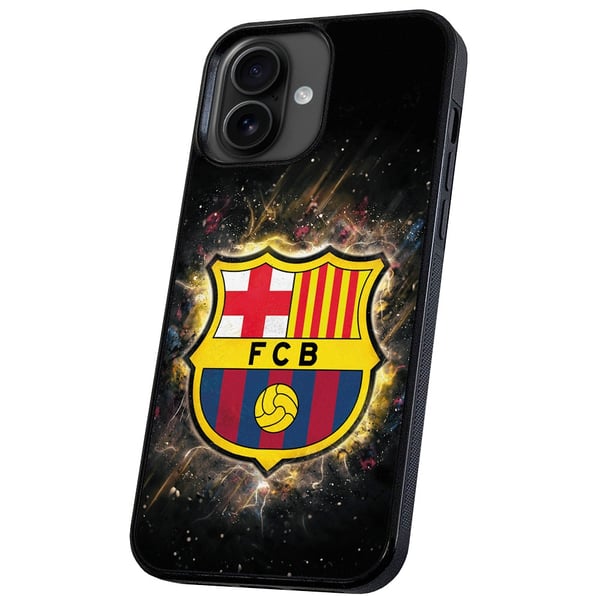 iPhone 16 Plus - Deksel/Mobildeksel FC Barcelona