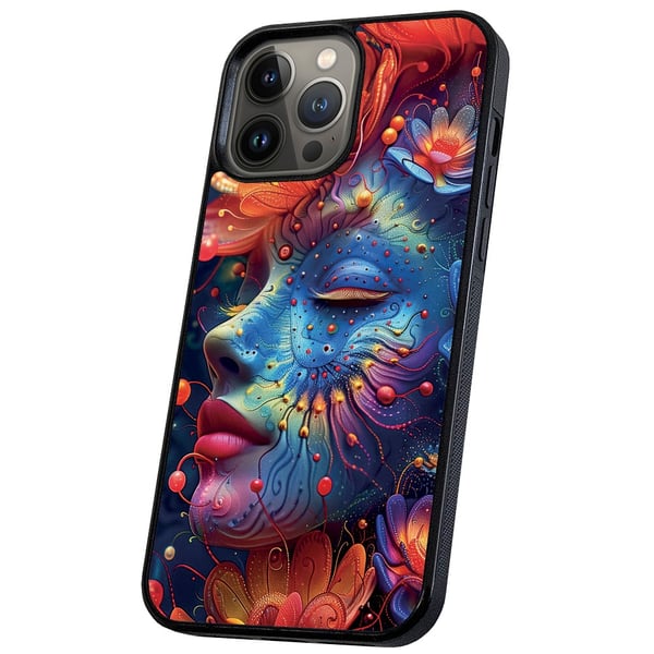 iPhone 16 Pro Max - Deksel/Mobildeksel Psychedelic