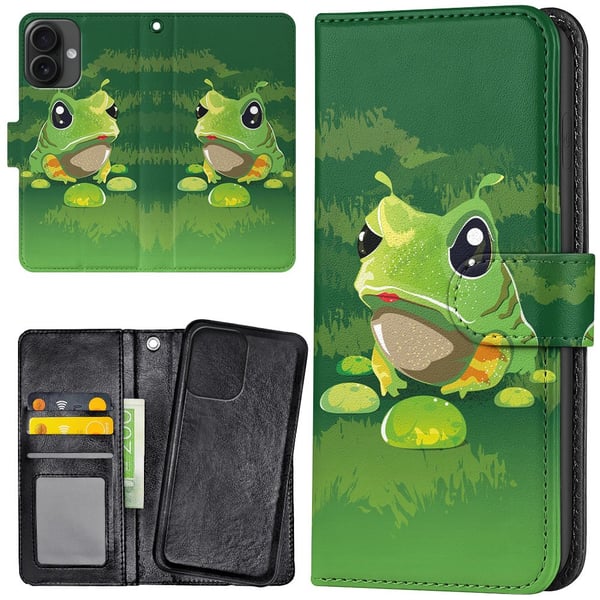 iPhone 16 Plus - Lommebok Deksel Frosk