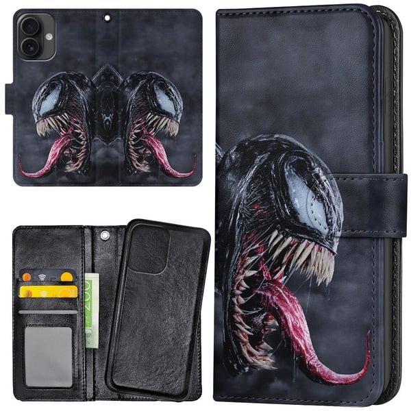 iPhone 16 Plus - Lompakkokotelo/Kuoret Venom