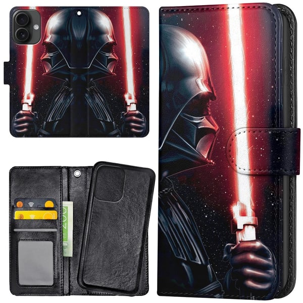 iPhone 16 Plus - Lompakkokotelo/Kuoret Darth Vader