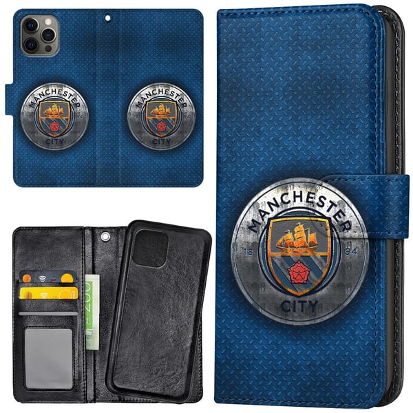 iPhone 16 Pro - Lommebok Deksel Manchester City