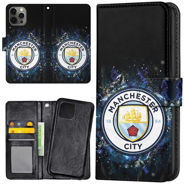 iPhone 16 Pro - Lommebok Deksel Manchester City