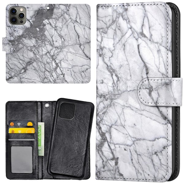 iPhone 16 Pro Max - Mobilcover/Etui Cover Marmor