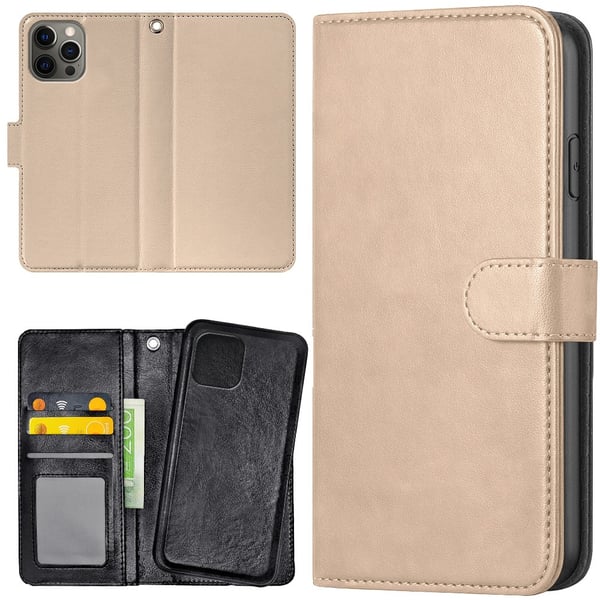 iPhone 16 Pro Max - Lompakkokotelo/Kuoret Beige