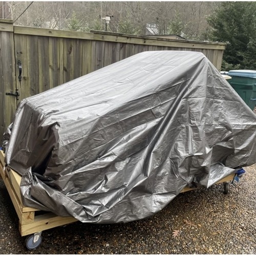 Presenning / Beskyttelsesovertrekk - 3x4m
